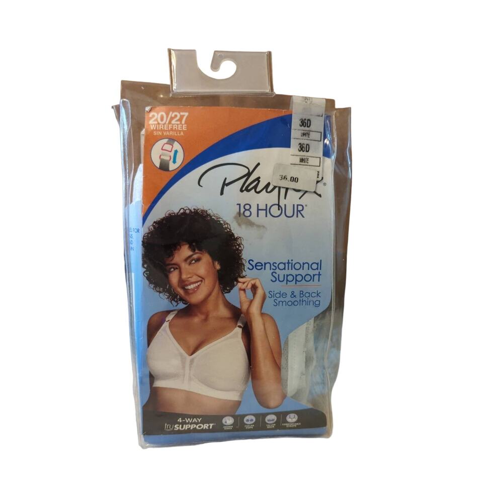 NWT Playtex Sensational Support Bra, 36D
